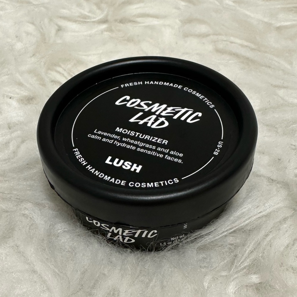 Lush cosmetic lad facial moisturizer